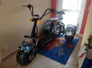 Elektrické koloběžky, elektrické tříkolky, elektrické bugginy, elektrický skútr, náhradní díly, elektrické motorky.