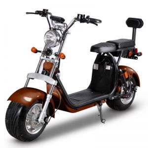 Elektrická koloběžka, skútr, scooter, kolobrnda dva motory 3000W, 1500 W  + 1500 W baterie 40 Ah dojezd 120 km černé barvy