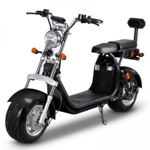 Elektrické koloběžky, elektrické tříkolky Elektrická koloběžka, skútr, scooter, kolobrnda dva motory 3000W, 1500 W + 1500 W baterie 40 Ah dojezd 120 km černé barvy Elektrické koloběžky, elektrické tříkolky