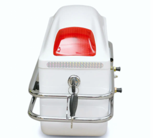 Elektrické koloběžky, elektrické tříkolky Luxusní boční boxy ze světly pro elektricky skútr Elektrické koloběžky, elektrické tříkolky