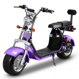 Elektrické koloběžky, elektrické tříkolky Elektrická koloběžka, skútr, scooter, kolobrnda chooper citycoco N-4 1500 W baterie 20 Ah dojezd 70 km černé barvy Elektrické koloběžky, elektrické tříkolky