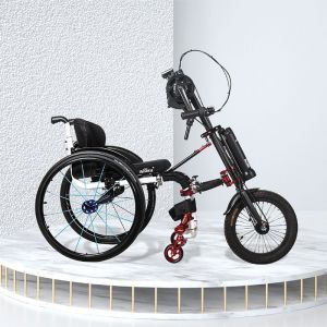 Elektrické koloběžky, elektrické tříkolky Elektrický hand bike, sportovní pomocník pro invalidní vozík vozíku EL-KO V Elektrické koloběžky, elektrické tříkolky