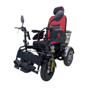 Terénní invalidní čtyřkolka vozík 600w  20Ah rychlost 20km/h.