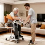 Elektrická záchodová přesouvací židle, přesouvací židle na WC, záchodová přesouvací židle, hydraulická záchodová židle, elektrická záchodová židle, přesun z postele na toaletu, pomůcka pro seniory WC, kompenzační pomůcka toaleta, židle pro imobilní