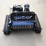 Elektrické koloběžky, elektrické tříkolky Benzinová robotická svahová sekačka na dálkové ovládaní, i jako stroj na úklid sněhu. El-ko Elektrické koloběžky, elektrické tříkolky