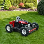 Benzinová  RC robotická svahová sekačka na dálkové ovládaní 4x4 