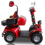 Elektrický skútr, Elektrická tříkolka Elektrická čtyřkolka pro důchodce i zdravotně postižené | otočná sedačka | maximální stabilita, elektrická čtyřkolka pro seniory, elektrická čtyřkolka pro důchodce, elektrická čtyřkolka zdravotně postižení, elektrická čtyřkolka otočná sedačka. dlouhý dojezd, silný motor, do terénu, pro seniory