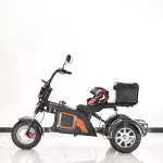 Elektrické koloběžky, elektrické tříkolky Elektrická tříkolka koloběžka 40 AH street styl city coco chrom dojezd 120 km vyndavací baterie Elektrické koloběžky, elektrické tříkolky