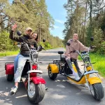 Elektrická tříkolka koloběžka bez Baterie 2000w COC LIST