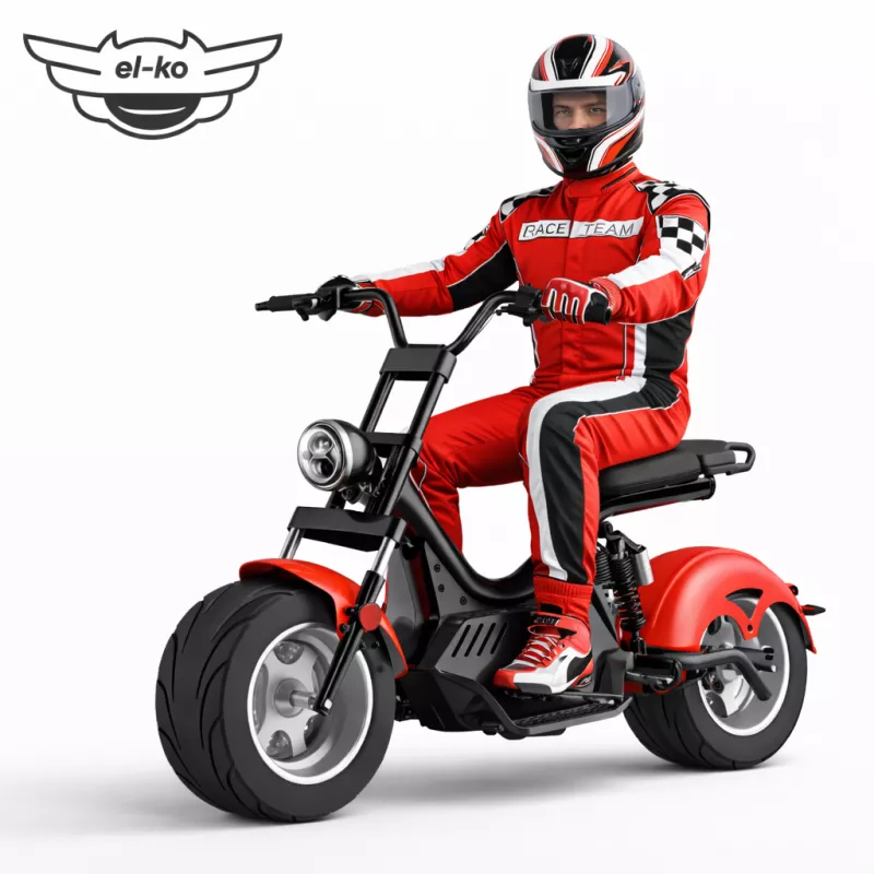 Elektrický skútr, Elektrická tříkolka Elektrický skútr Chooper CityCoco N-3 | 2000 W | baterie 30 Ah | stylový a pohodlný, elektrický skútr citycoco, chooper citycoco N-3, elektrický skútr 2000w, elektrický skútr 30Ah, city coco chooper, elektrický skútr pro město, elektrický skútr pro dlouhý dojezd, silný motor, do terénu, pro seniory