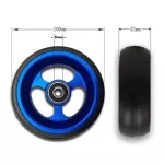 Elektrické koloběžky, elektrické tříkolky Pojezdová kolečka pro ruční invalidní vozík 5x1,5 Elektrické koloběžky, elektrické tříkolky