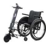  Přídavný pohon pro invalidní vozík MIJO 350W, Elektrický pohon invalidního vozíku Black MINI MIJO 
