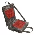 Vyhřívaná teplá sedačka s vysokou opěrkou pro lov, kempování a turistiku