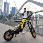 Elektrické koloběžky, elektrické tříkolky Elektrický motocykl 3500W | 48V lithium baterie, rychlost až 80 km/h Elektrické koloběžky, elektrické tříkolky