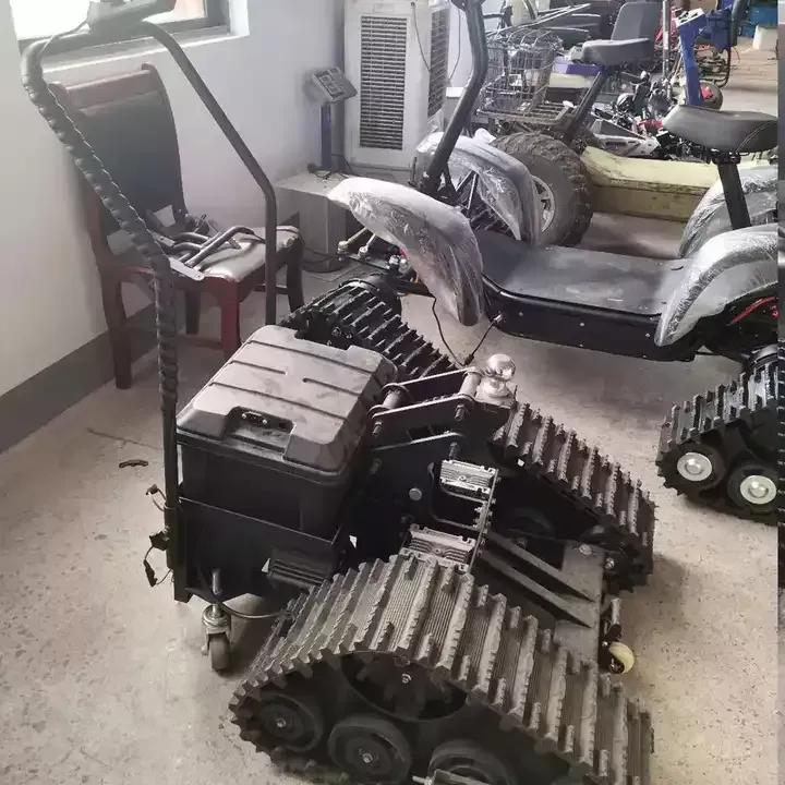 Elektrické koloběžky, elektrické tříkolky Elektrický pasový taháč 4000 W / 40 Ah – zábava i hotový byznys ❄️⚡ Elektrické koloběžky, elektrické tříkolky