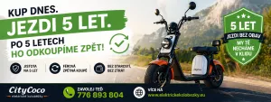 Koupě skútru bez rizika? Ano – a ještě s jistotou zpětného odkupu.