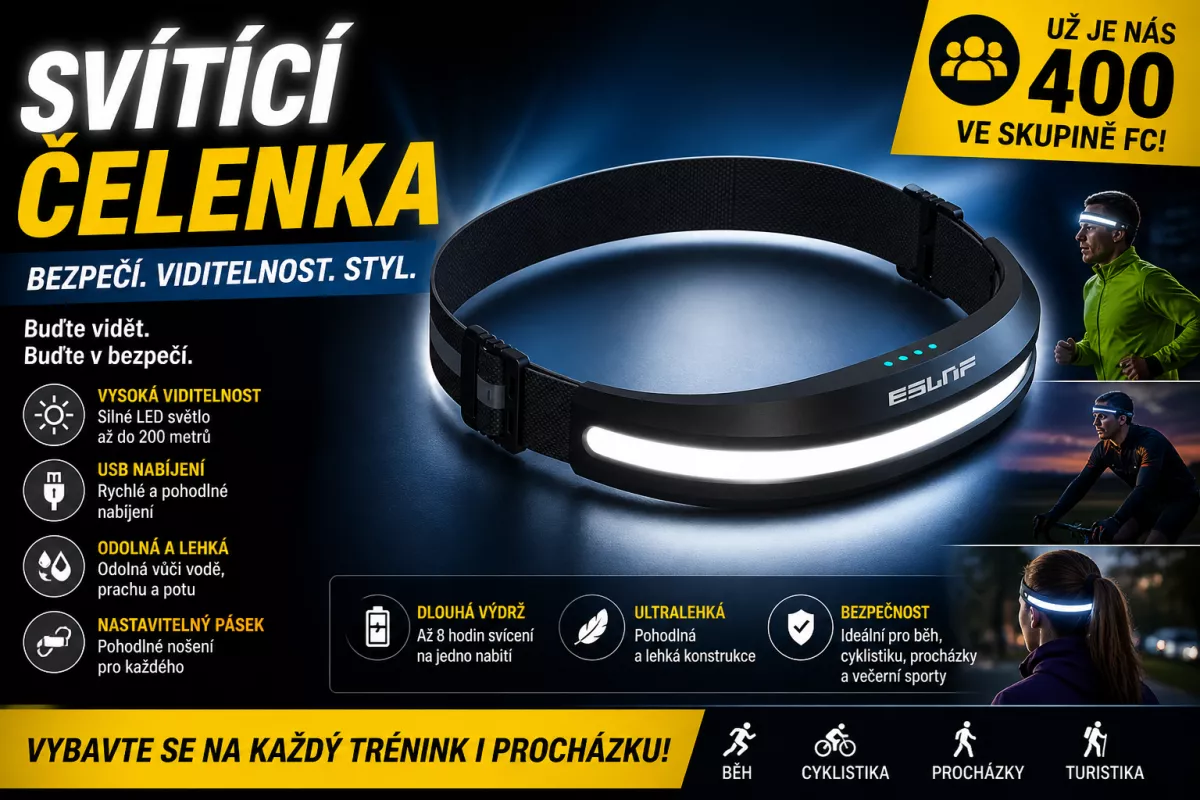 Elektrické koloběžky, elektrické tříkolky LED svítici svítici čelenky a čelovky – moderní světlo pro práci, sport i bezpečnost Elektrické koloběžky, elektrické tříkolky