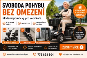 Moderní pomůcky pro vozíčkáře: Svoboda, kterou si zasloužíte