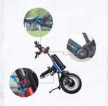 Elektrické koloběžky, elektrické tříkolky Přídavný pohon G 1, elektrické kolo pro invalidní vozík 400W 8Ah nebo 15Ah Elektrické koloběžky, elektrické tříkolky Elektrické koloběžky, elektrické tříkolky Přídavný pohon G 1, elektrické kolo pro invalidní vozík 400W 8Ah nebo 15Ah Elektrické koloběžky, elektrické tříkolky