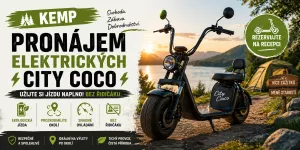 Pronájem elektrických skútrů v kempu: návratnost už za 30 dní