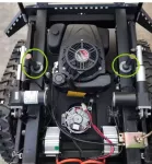 Elektrické koloběžky, elektrické tříkolky Svahová sekačka na dálkové ovládání Elektrické koloběžky, elektrické tříkolky