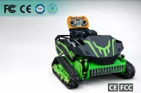 Svahová sekačka na dálkové ovládání KRT-500F (benzínová) – profesionální pásová sekačka do svahu