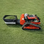 Elektrické koloběžky, elektrické tříkolky Svahová sekačka s košem na trávu na dálkové ovládání Elektrické koloběžky, elektrické tříkolky