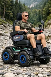 Terénní elektrické invalidní skútry