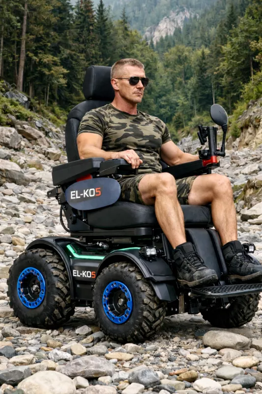 Elektrické koloběžky, elektrické tříkolky Terénní elektrické invalidní skútry Elektrické koloběžky, elektrické tříkolky