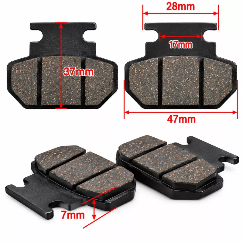 Elektrické koloběžky, elektrické tříkolky brzdové destičky na elektrický skútr, brzdové destičky elektro skútr, brake pads electric scooter, brzdové destičky sada 2 ks, náhradní brzdové destičky elektrický skútr, kotoučové brzdy elektro skútr Elektrické koloběžky, elektrické tříkolky