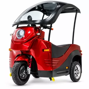 Elektrická tříkolka LOTUS 2 se střechou 2000W 50Ah – pro jízdu s invalidním vozíkem, elektrická tříkolka, elektrická tříkolka LOTUS 2, elektrická tříkolka se střechou, elektrická tříkolka 2000W, elektrická tříkolka 50Ah