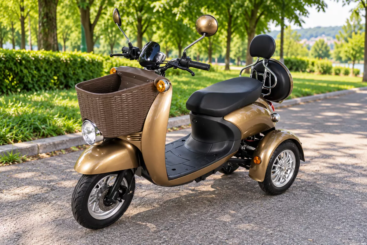 Elektrické koloběžky, elektrické tříkolky Elektrická tříkolka pro ženy 1000 W 20 Ah – luxusní design, dojezd až 60 km, bez řidičského průkazu, elektrická tříkolka pro ženy, dámská elektrická tříkolka, elektrická tříkolka 1000W, elektrická tříkolka 20Ah, elektrická tříkolka dojezd 60 km. Elektrické koloběžky, elektrické tříkolky