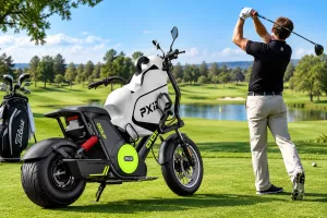 Elektrický skútr pro hráče golfu N-5 MAX III Cross | GOLF SERIE 30 Ah | dojezd až 80 km | tichý a terénní, elektrický skútr pro golf, golfový elektrický skútr, elektrický skútr golf serie, N-5 MAX III, elektrický skútr cross, elektrický skútr 30Ah